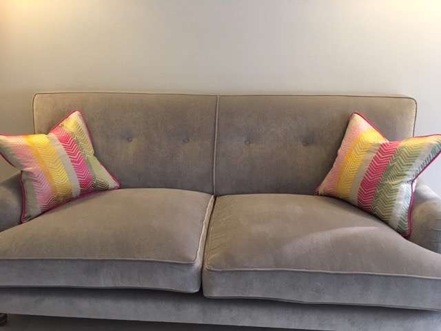 Bright cushions